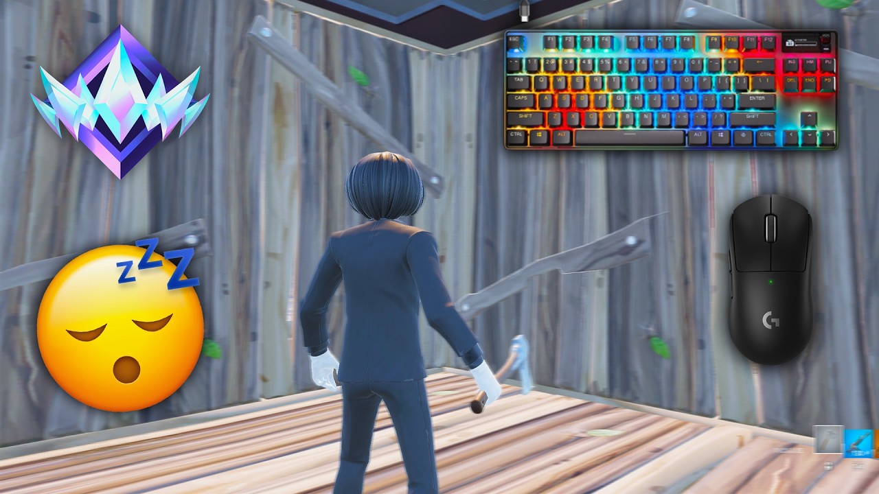 SteelSeries Apex Pro TKL ASMR | 2v2 Box Fight Gameplay | Satisfying M&K Fortnite | 240FPS