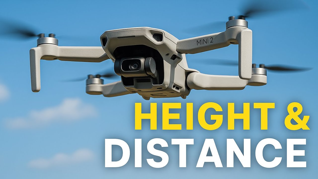 Dji mini 2 drone camera distance and height test 