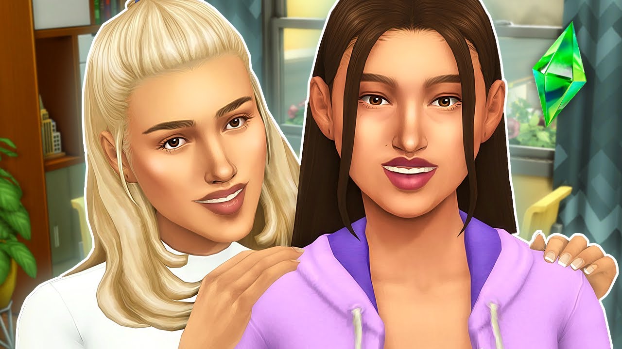 Playing in a new Sims save! Two broken hearted bestie's figuring out life. (Sims 4)