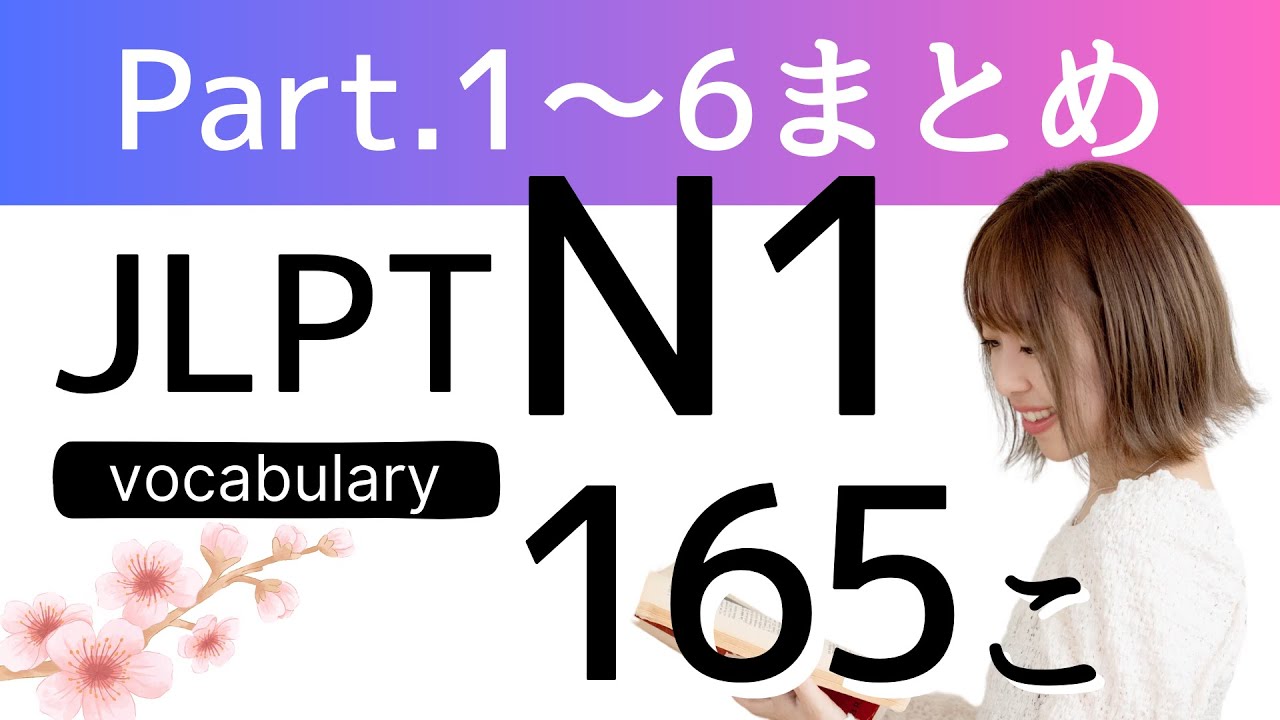 【JLPT N1】語彙まとめ🎧