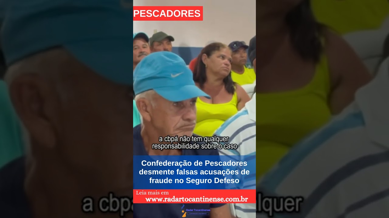 Confederação de Pescadores desmente falsas acusações de fraude no Seguro Defeso