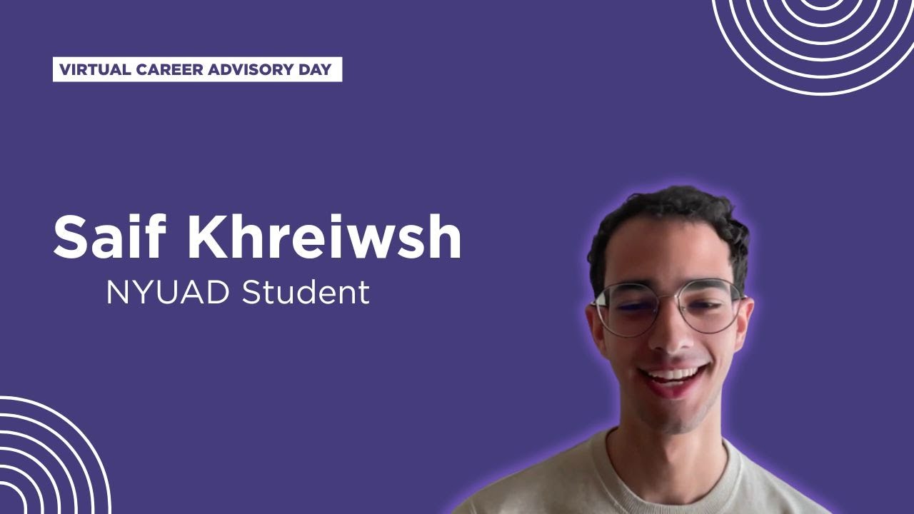 Saif Khrewish | Virtual Career Advisory Day | Raha International School | 27.11.2025