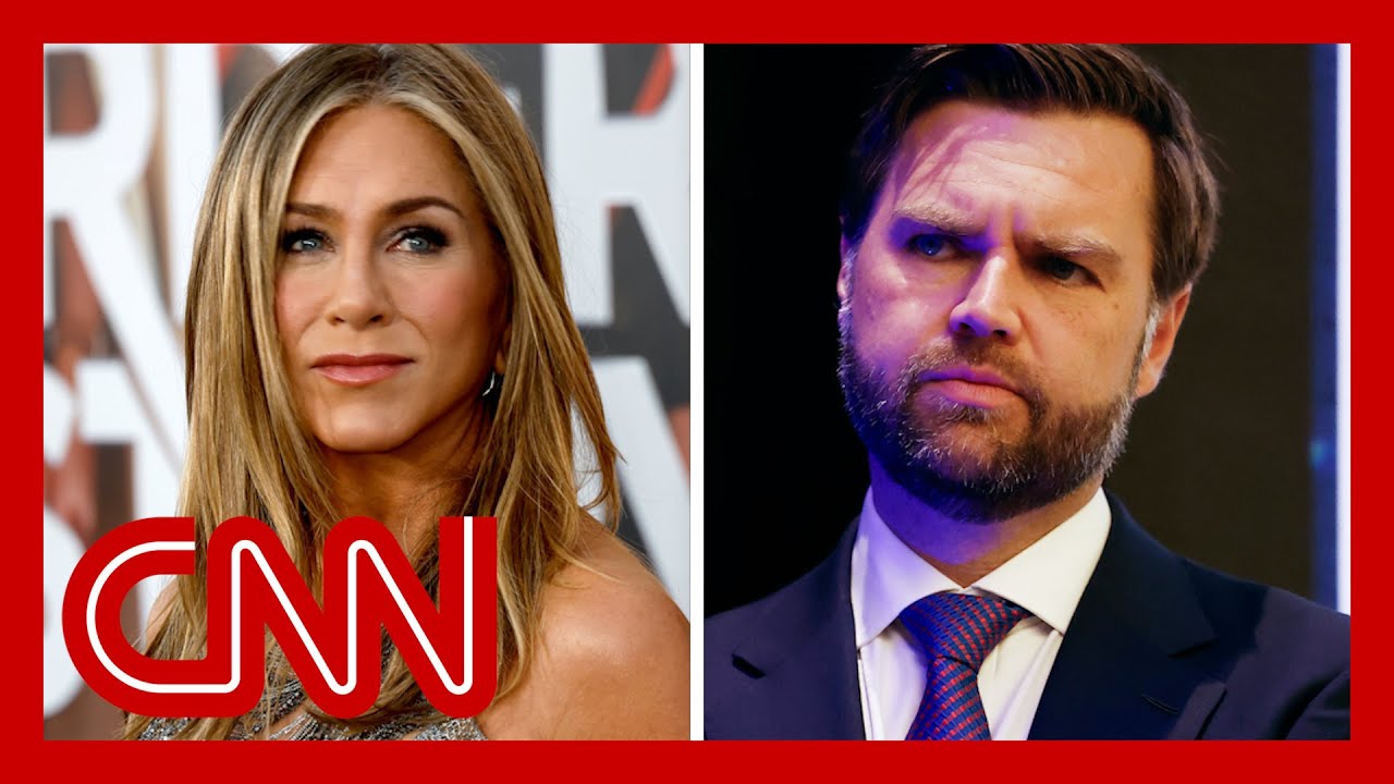 Jennifer Aniston blasts JD Vance for ‘childless cat ladies’ remark