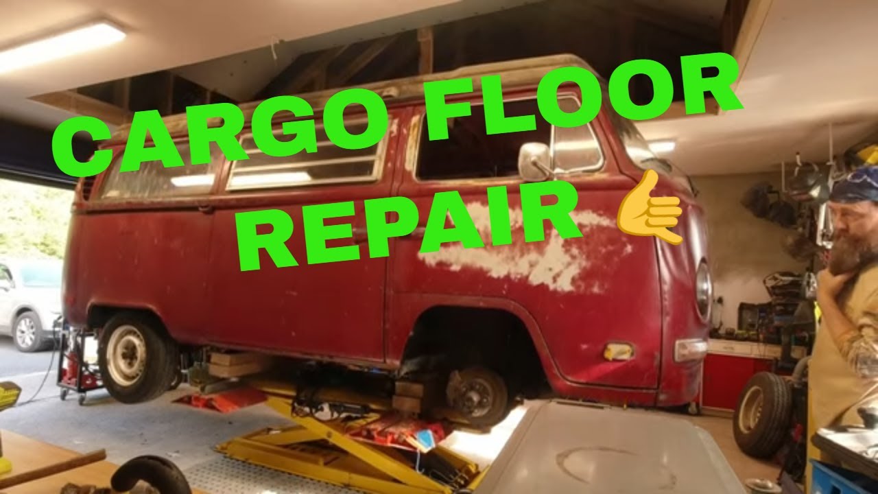 vw t2 camper van restoration cargo floor repair ep11+ welding tips and tricks and rust assessment
