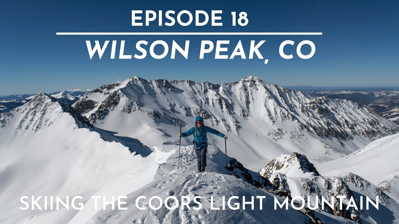 The FIFTY - Line 16/50 - Wilson Peak, CO - Skiing the Coors Light Mountain
