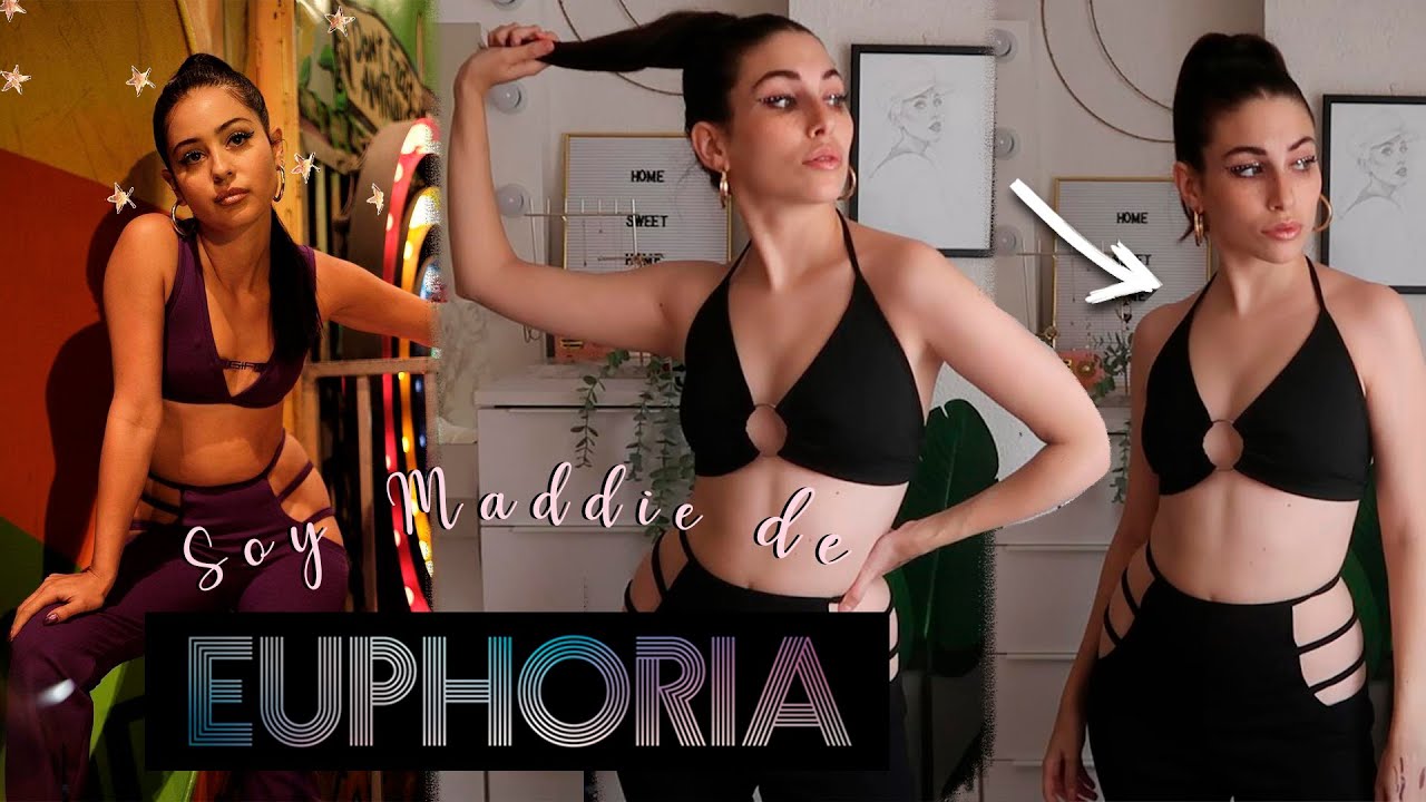 ME CONVIERTO EN MADDY DE EUPHORIA | MAQUILLAJE + OUTFIT✨💕