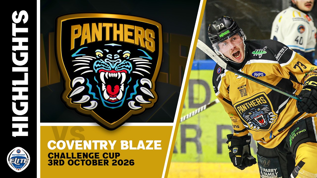 Nottingham Panthers против Coventry Blaze &mdash; 03.10.26 &mdash; Challenge Cup