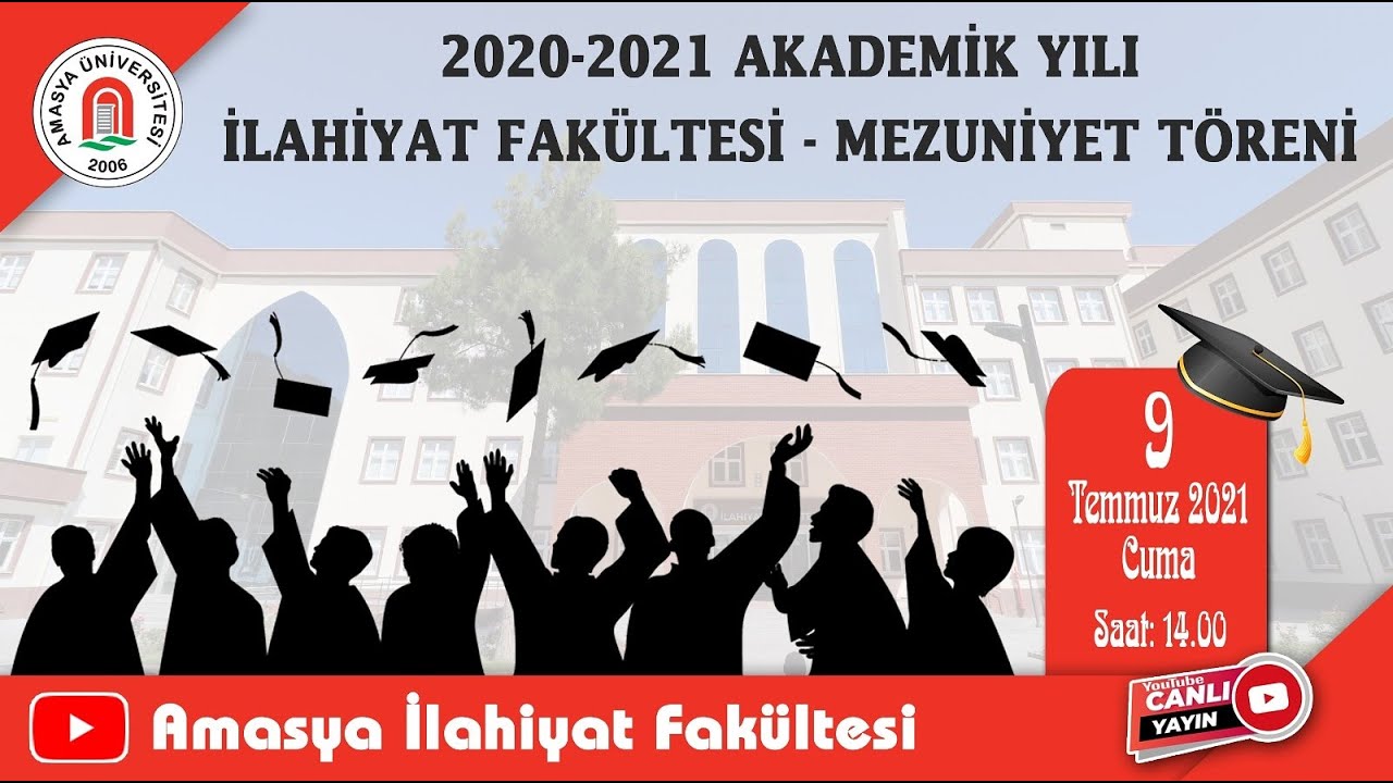 İlahiyat Fakültesi Mezuniyet Töreni | Çevrim içi Etkinlik