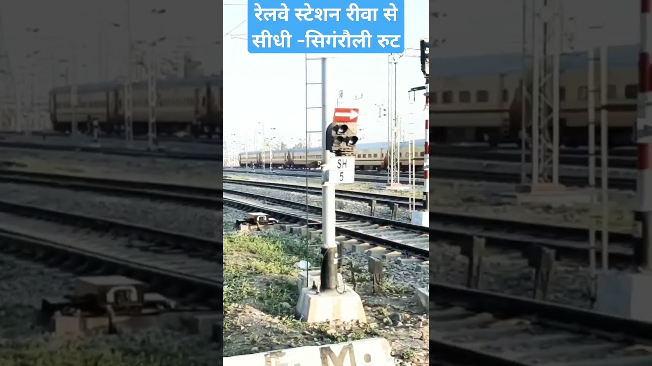 Rewa to Sidhi-Singrauli Route. #rewasidhirailwayline #rewarailwaystation #railway #trending #funny
