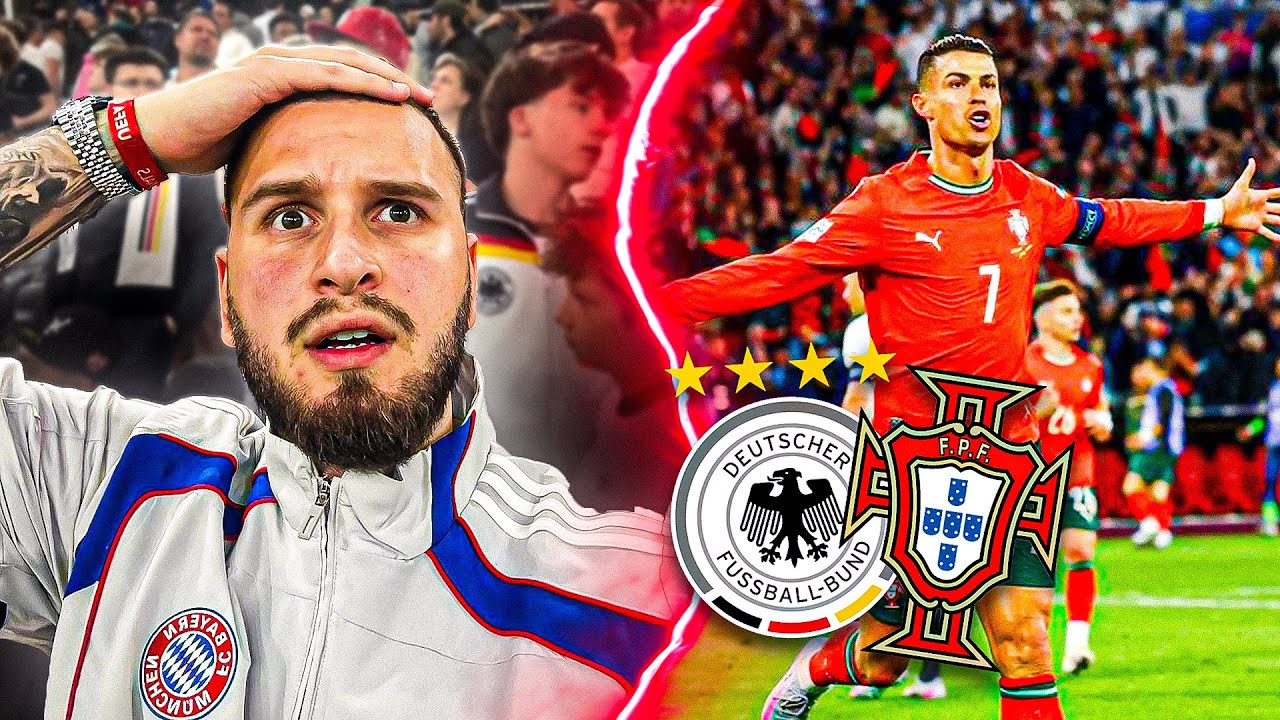 RONALDO schießt Portugal ins FINALE😱🔥 Deutschland vs. Portugal Halbfinale Stadionvlog!