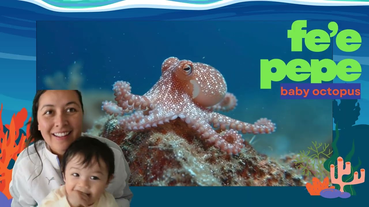 Learn Samoan: Sea Creatures for Kids 🌟 | Gagana Sāmoa + English