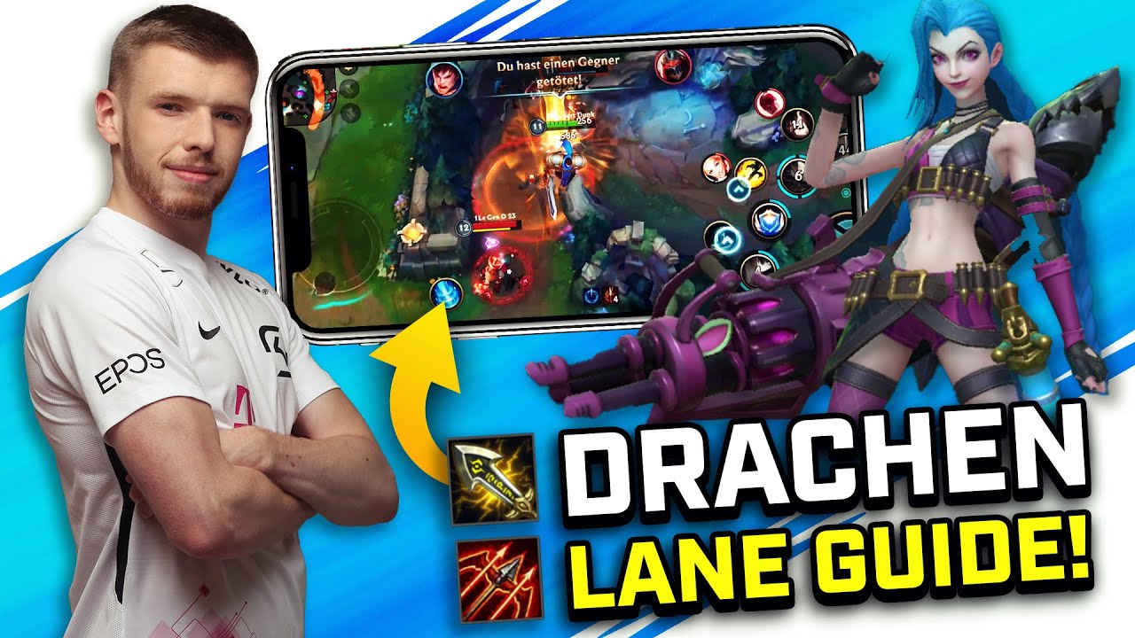 DRACHEN-LANE GUIDE für ANFÄNGER in WILD RIFT! | AD Carry einfach erklärt | LoL Wild Rift Deutsch