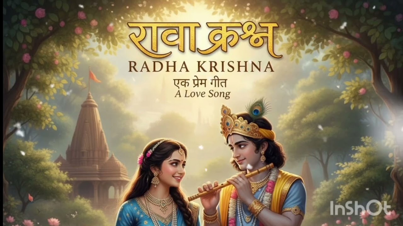 Radha Krishna song ❤️ #bhaktisong# #youtubevideo 