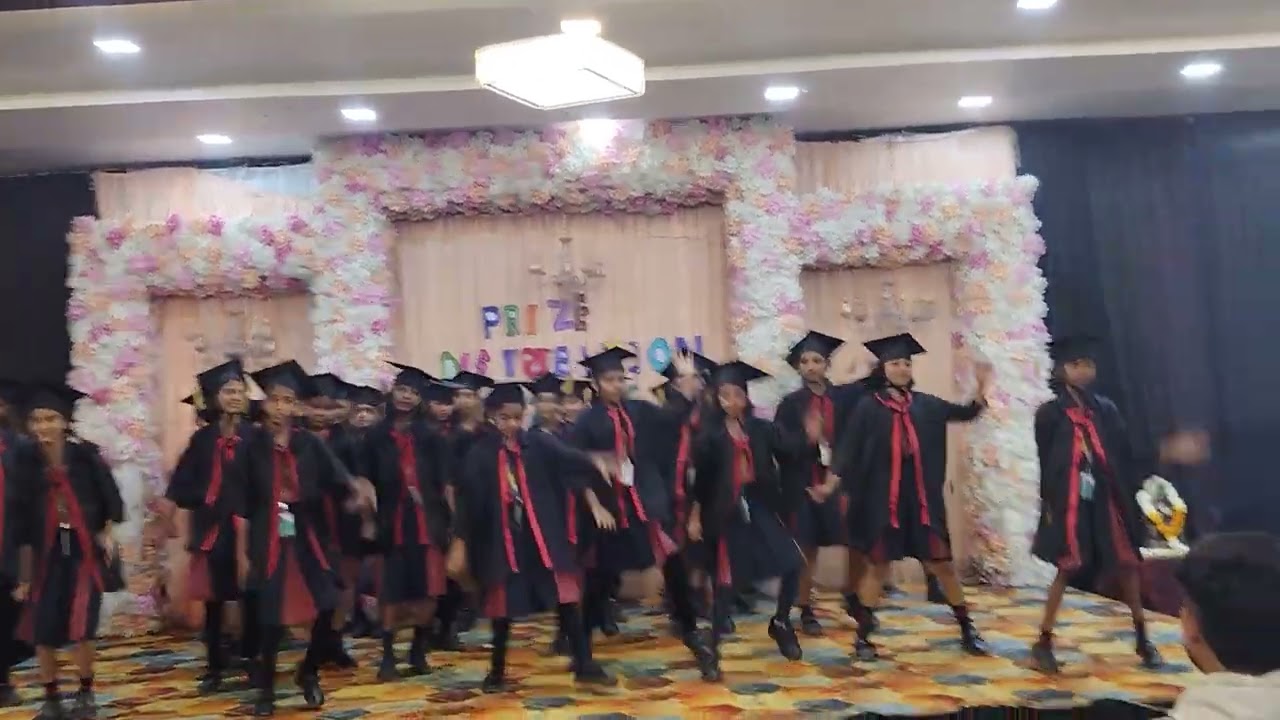 5th std convocation ceremony 🎓 dance ( class Achievers 2025-26) 