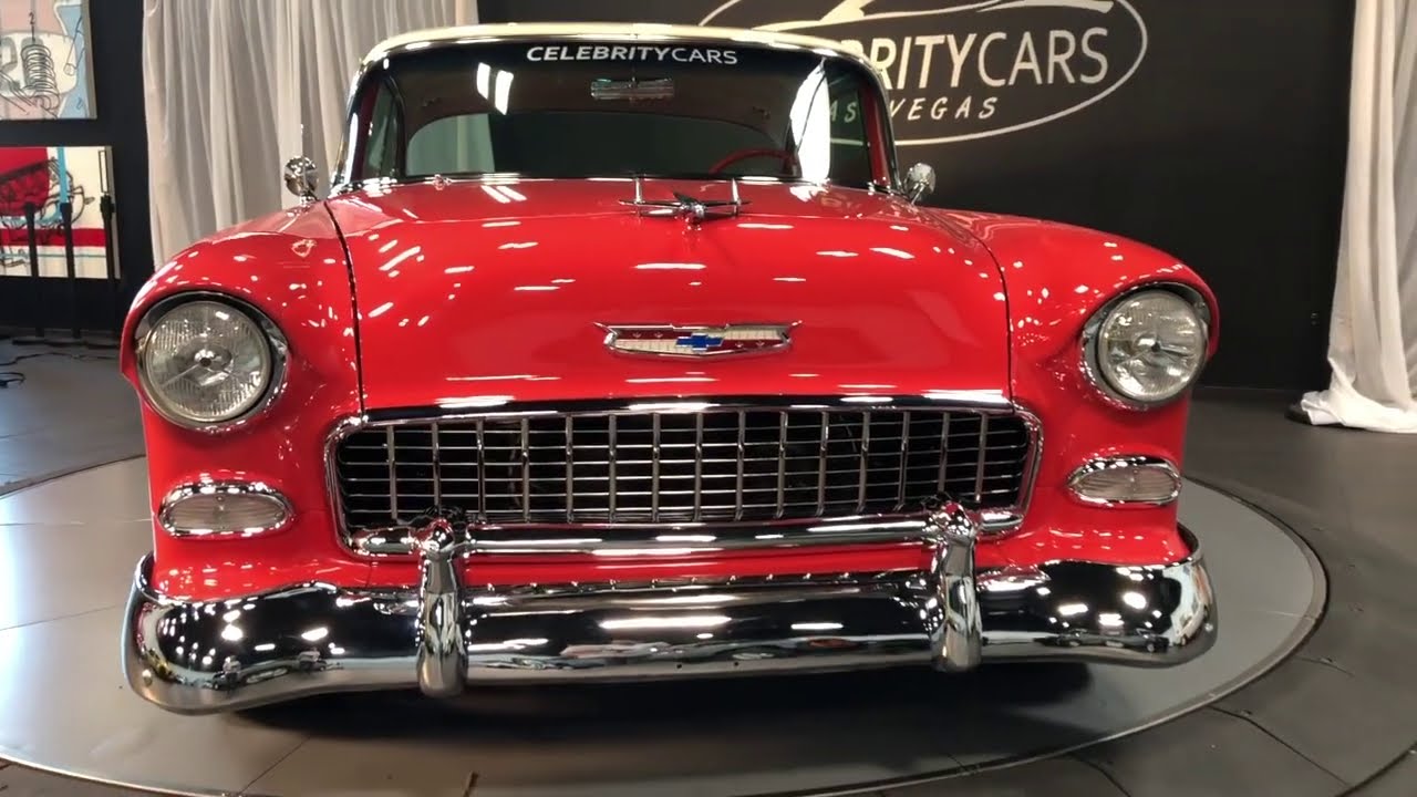 1955 Chevrolet Bel Air- restored  At Celebrity Cars Las Vegas