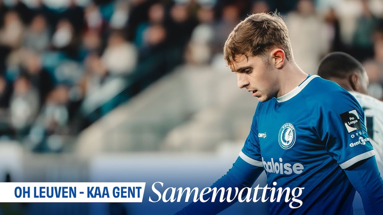 🎬 OH Leuven - KAA Gent: 4-0 (MD13 JPL🏆)