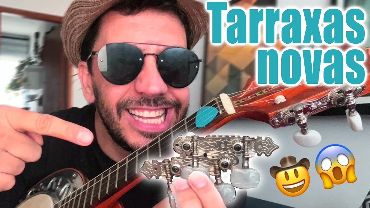 Trocando tarraxas do banjo - tarraxas rozini 18 dentes