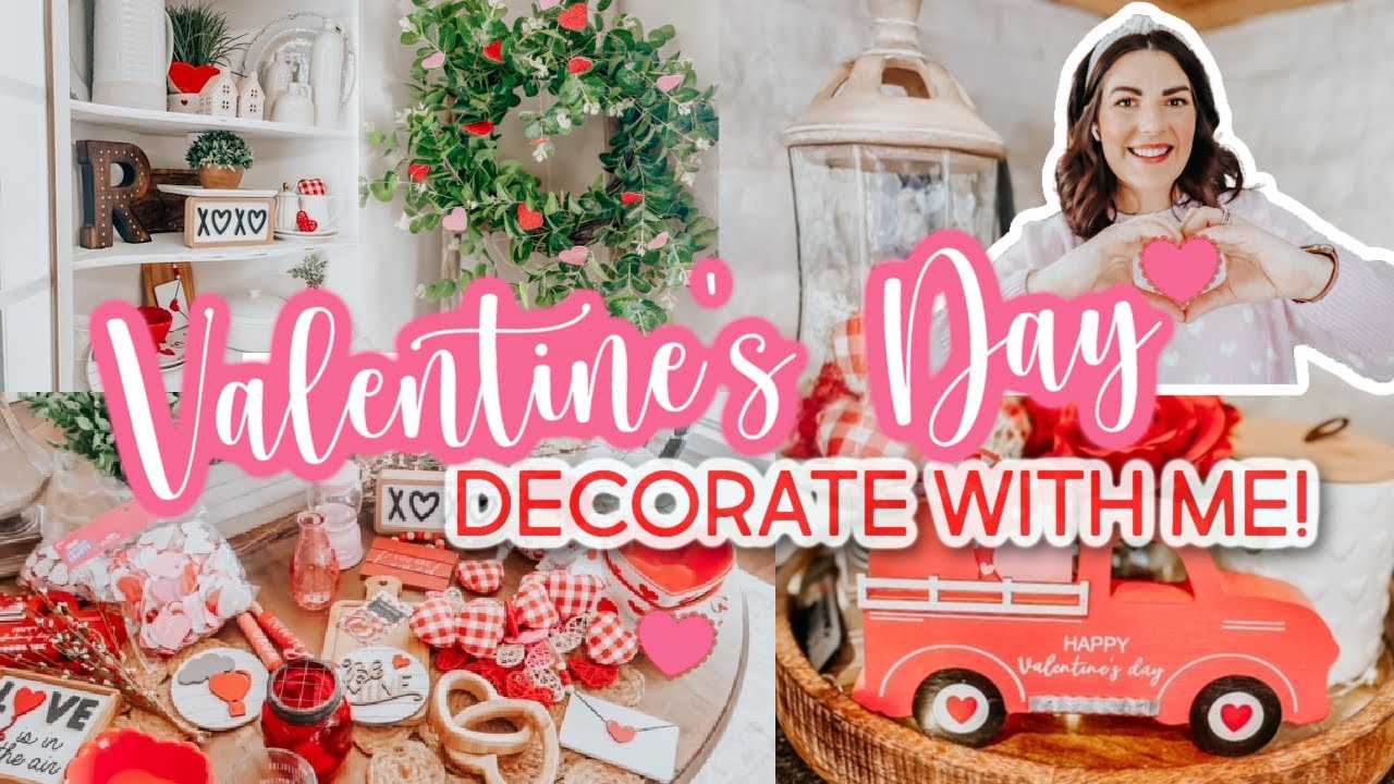 💗 VALENTINES DAY DECORATE WITH ME 💗 VALENTINES DAY DECOR 💗 SIMPLE VALENTINES DAY DECORATING IDEAS