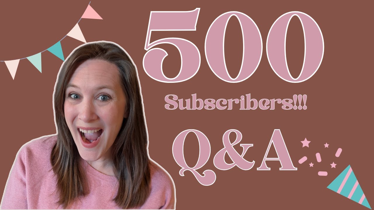 500 Subscribers Q&A!