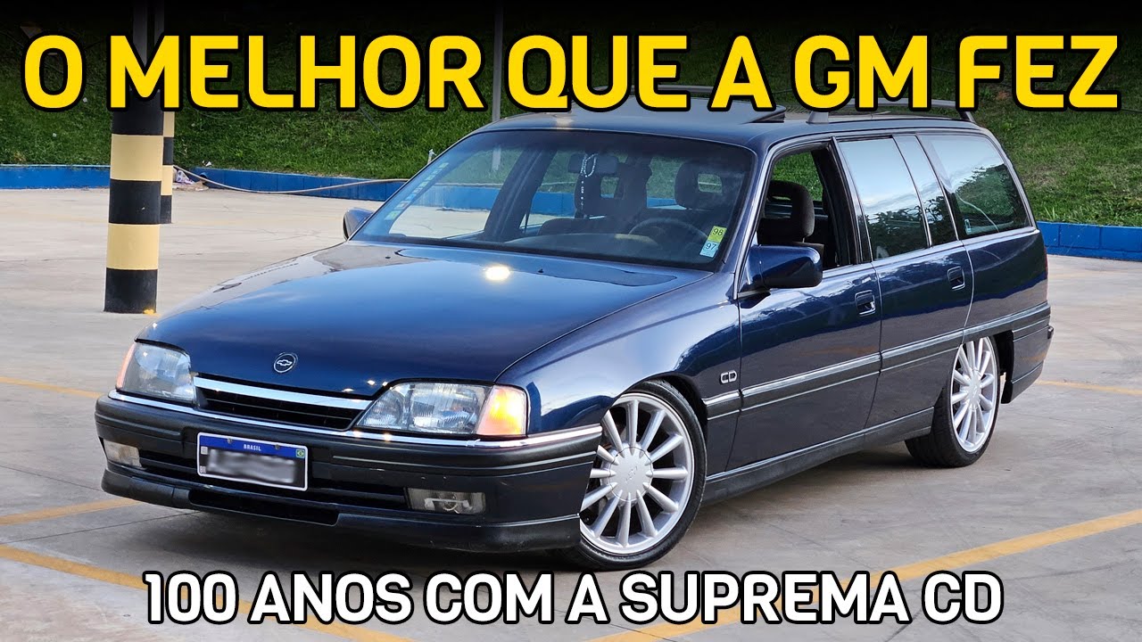 O Melhor CHEVROLET já feito no Brasil! Relembre a Omega Suprema CD 3.0i