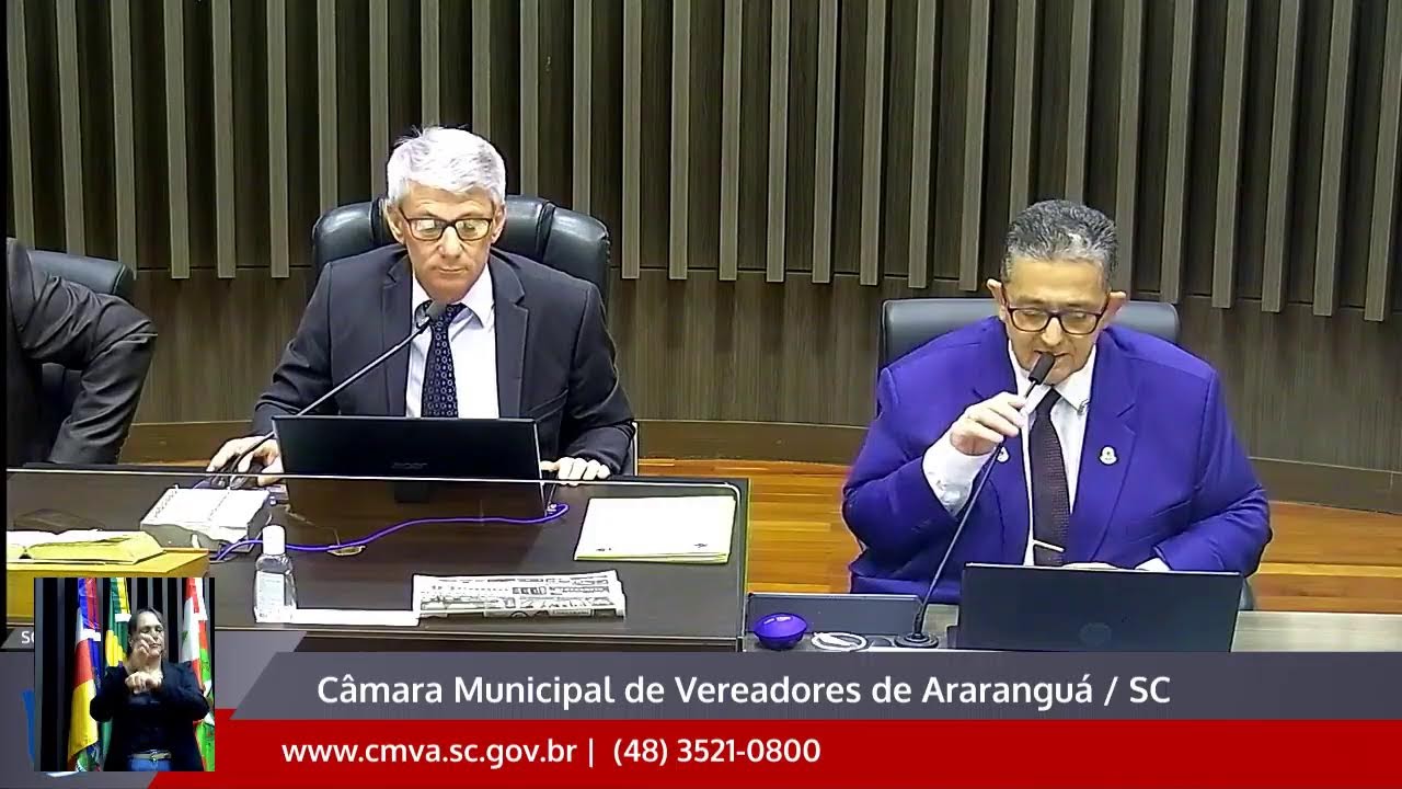 11ª Sessão Ordinária CMVA 16/03/2026