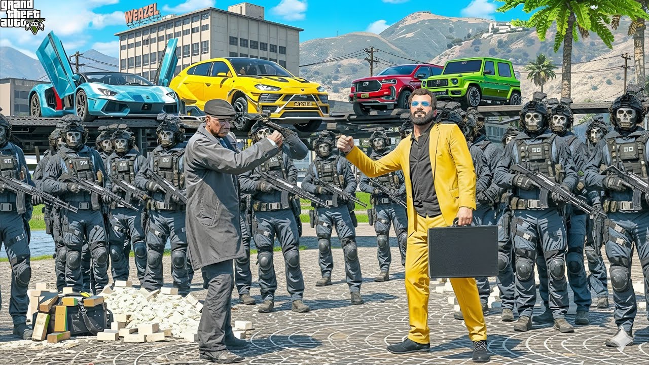 Michael Joins The Most Dangerous Mafia Gang in GTA 5
