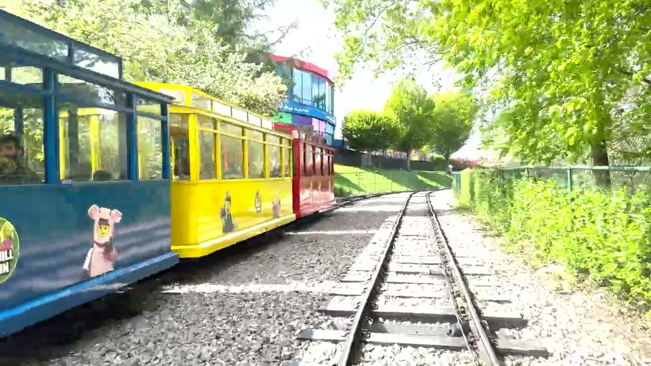 Historic Hill Train Funicular Railway POV 2025 at Legoland Windsor Resort
