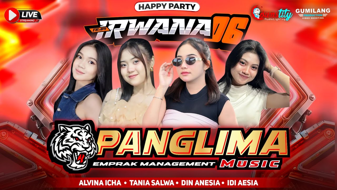 🔴LIVE PANGLIMA MUSIC - HAPPY PARTY IRWANA 06 - TARU'AN MARGOREJO PATI - COUNSTITY AUDIO