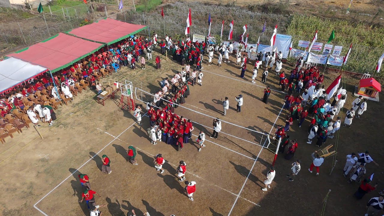 ६९औ पुन दिवस तथा १५ जिल्ला सम्मेलन  पुर्वी चितवन Drone view 
