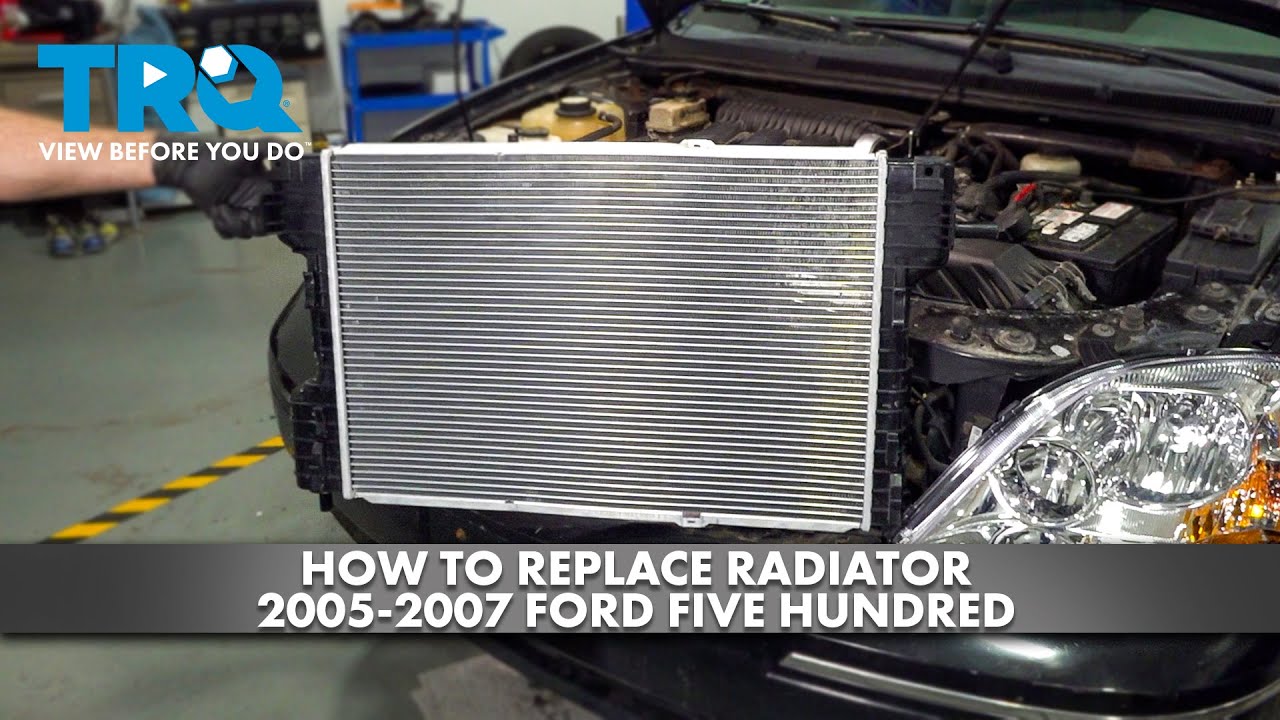 How to Replace Radiator 2005-2007 Ford Five Hundred