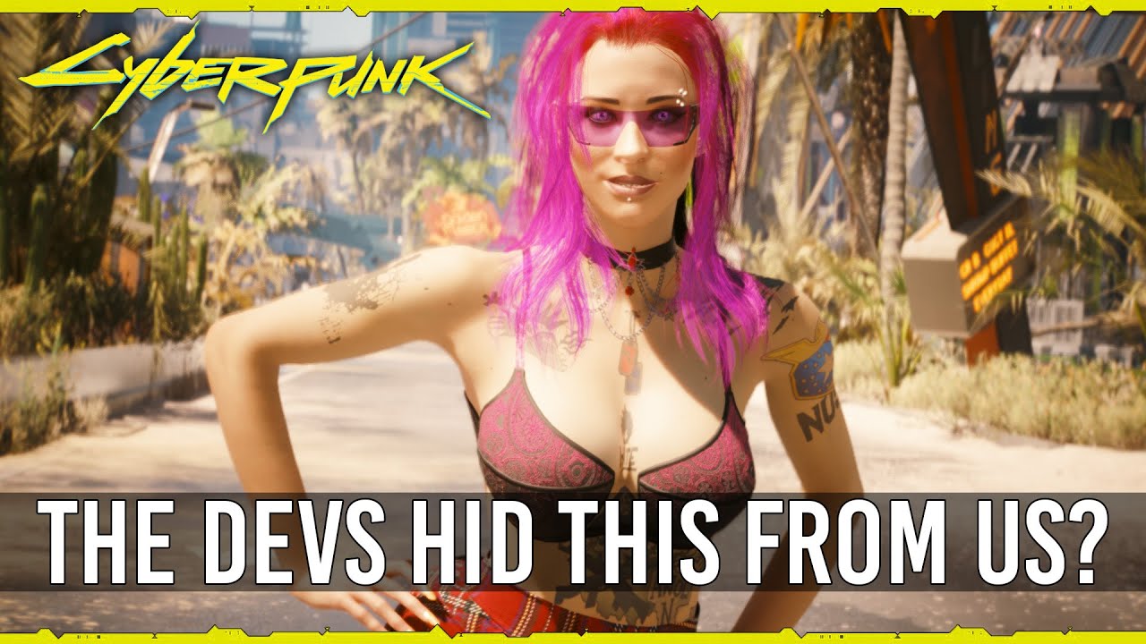 Разработчики удалили ЭТО из игры Cyberpunk 2077