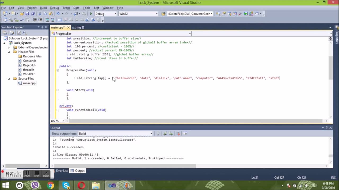 Pprogressbar in c++ [console application]