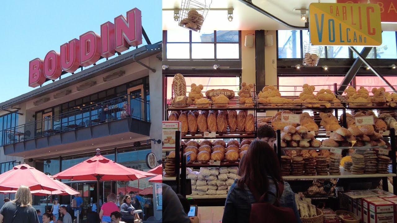 [4K] Tour of Boudin Bakery, a San Francisco, California icon