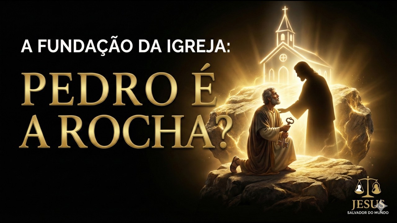 Jesus fez de Pedro a fundação da verdadeira Igreja