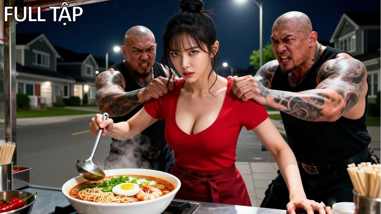 Nữ cao thủ ở ẩn bán mỳ, ai ngờ bị đám nhãi nhép đến làm phiền và cái kết!