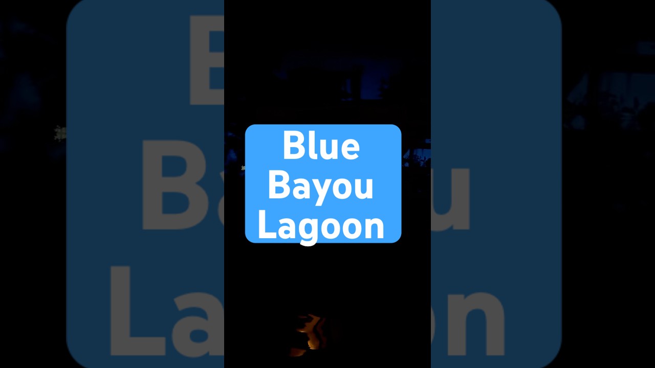 Blue Bayou Lagoon #swamp #piratesofthecaribbean #asmr #sound #disney #louisiana #bayou #water #ride
