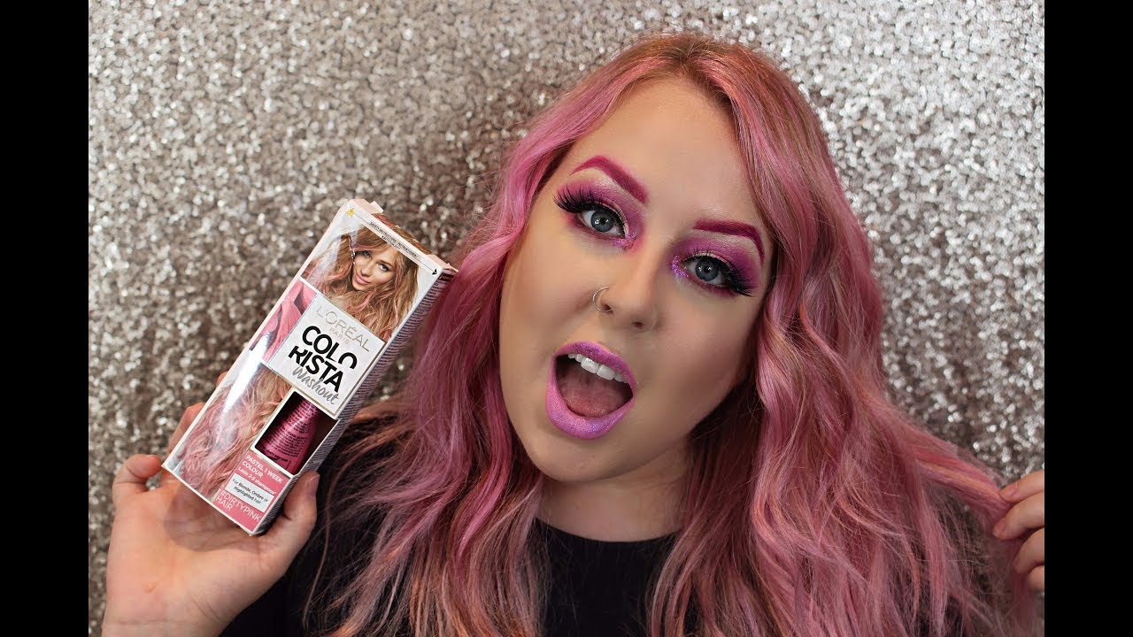 Lor&eacute;al Colorista #DIRTYPINKHAIR Tutorial