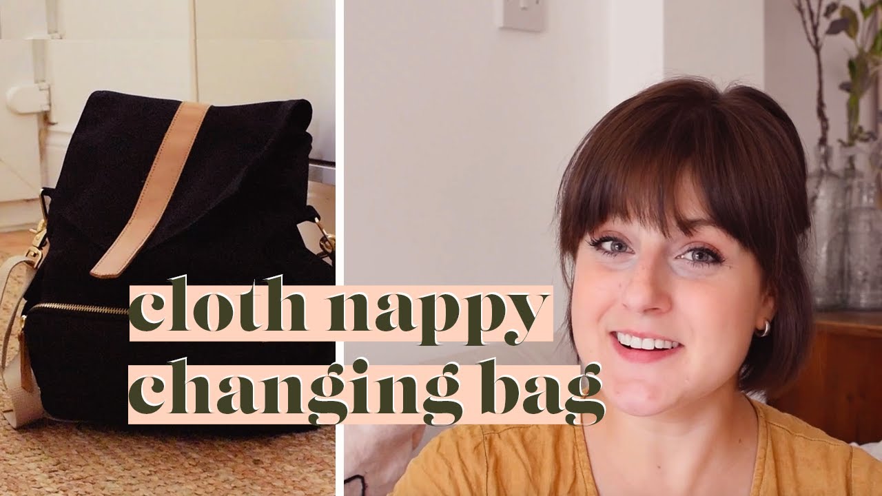 what's in my changing bag | cloth nappy edition! (2020)