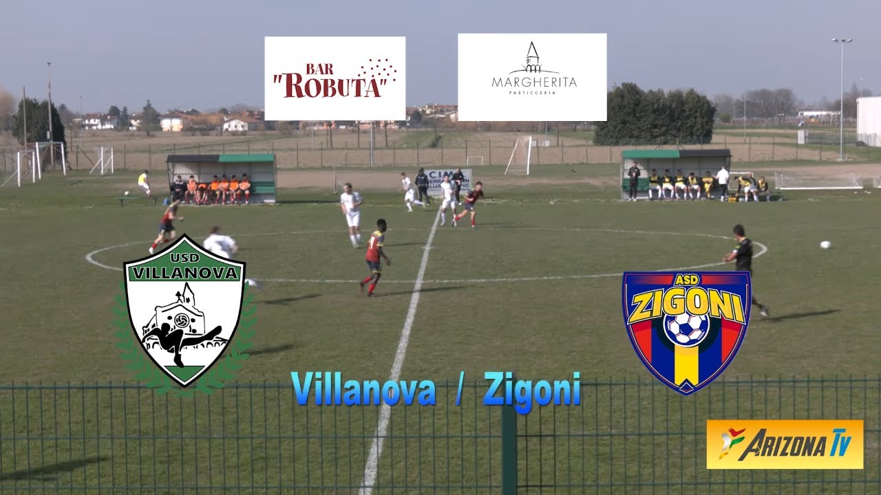 DILETTANTI A CHI ? VILLANOVA / ZIGONI  2 - 1 SINTESI - CALCIO 2 CATEGORIA VENETO  #arizonatvyoutube