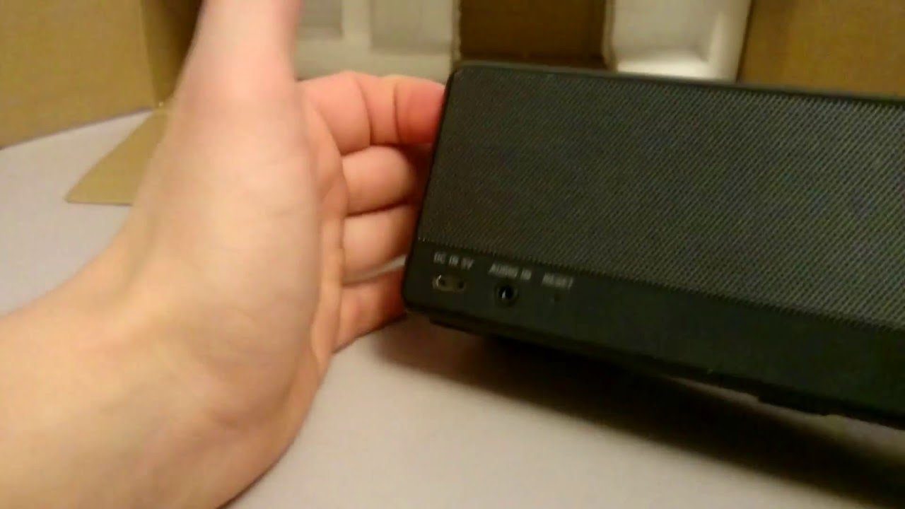 Sony SRS-X3 Portable Speaker Review