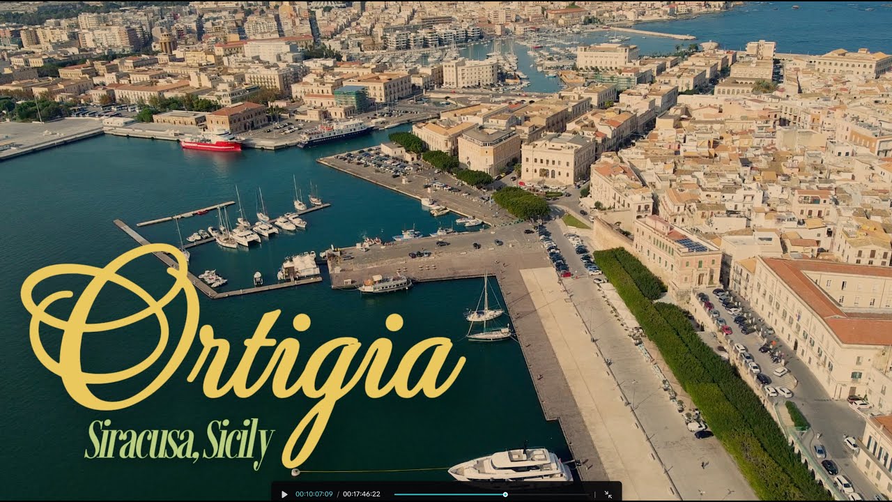 Siracusa - Ortigia Birds Mini Drone Tour - Birds eye view of Sicily