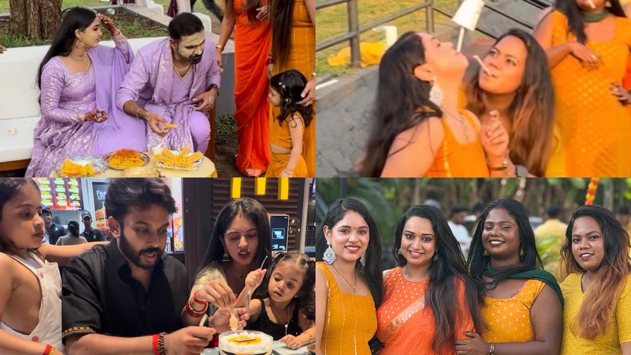 അച്ചുന്റെ Haldi Ceremony 🧿🥰PONNUS VLOG 