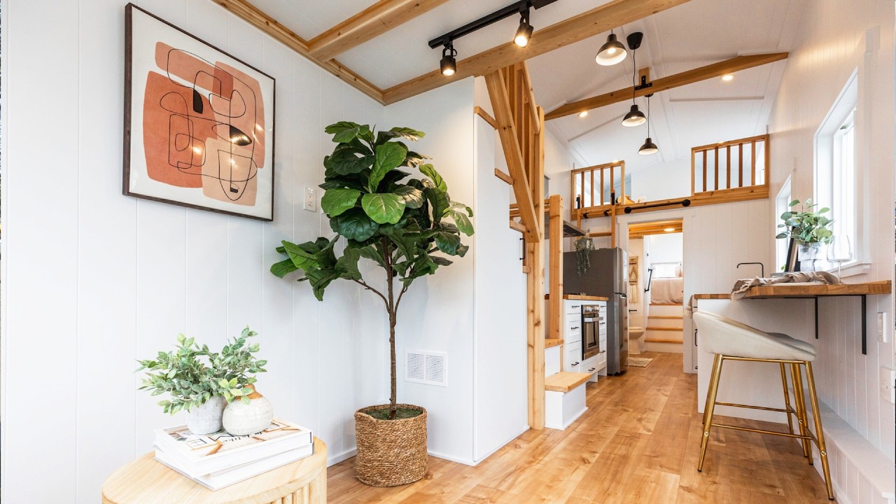 The Coziest Inventory Arctic Canada Goose Tiny House by Mint Tiny Homes