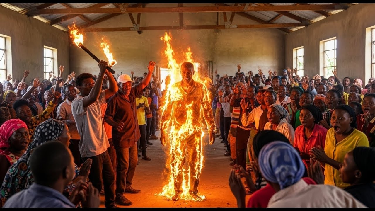 Colocaram fogo em um pastor na Eritreia... mas o que aconteceu deixou todos sem palavras.