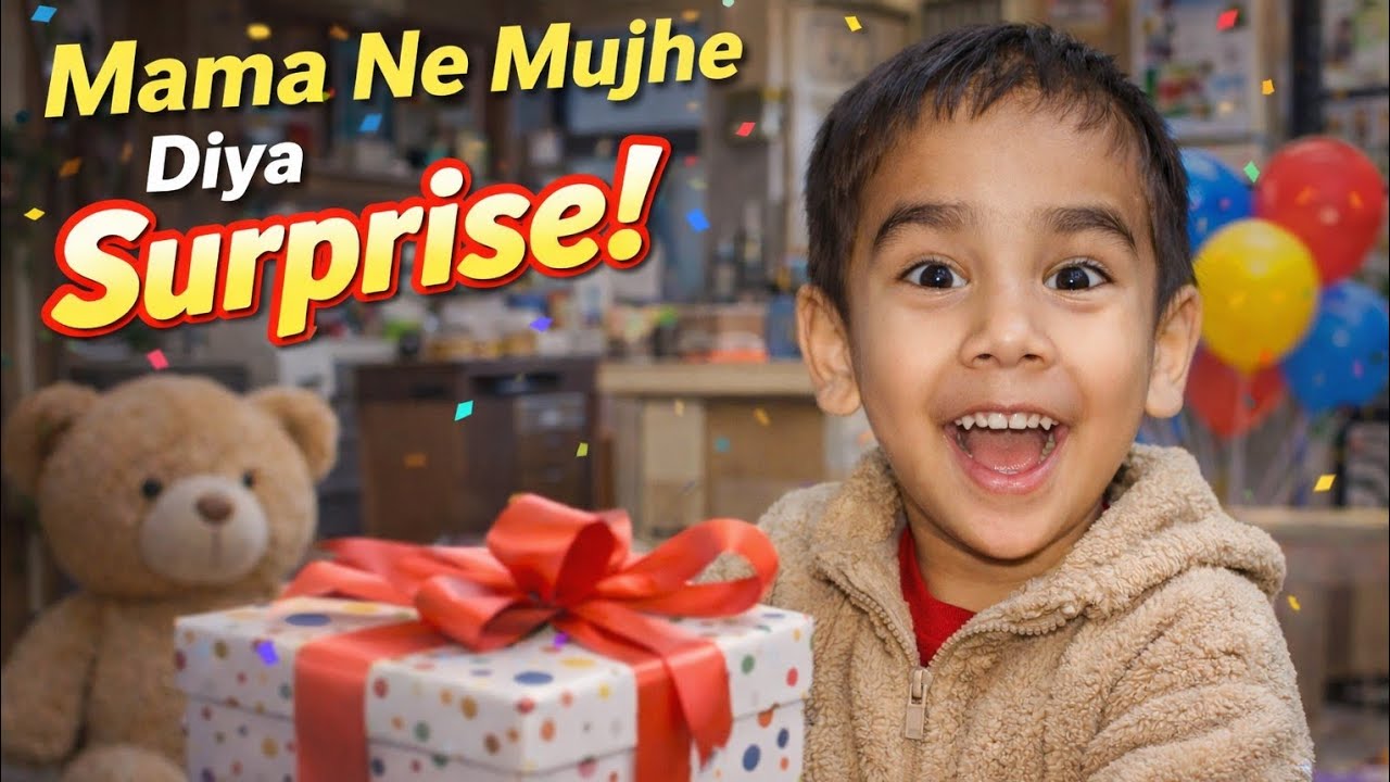 Mama Ne Mujhe Surprise Diya 🎁 
