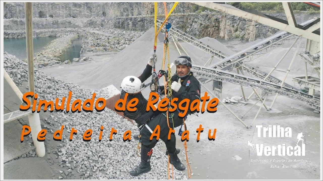 Simulado de Resgate em Altura