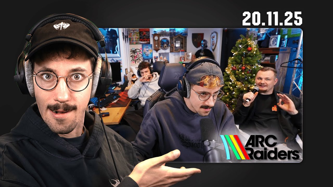 ARC Raiders LAN mit VasSilly und Sterzik! | Stream vom 20.11.25