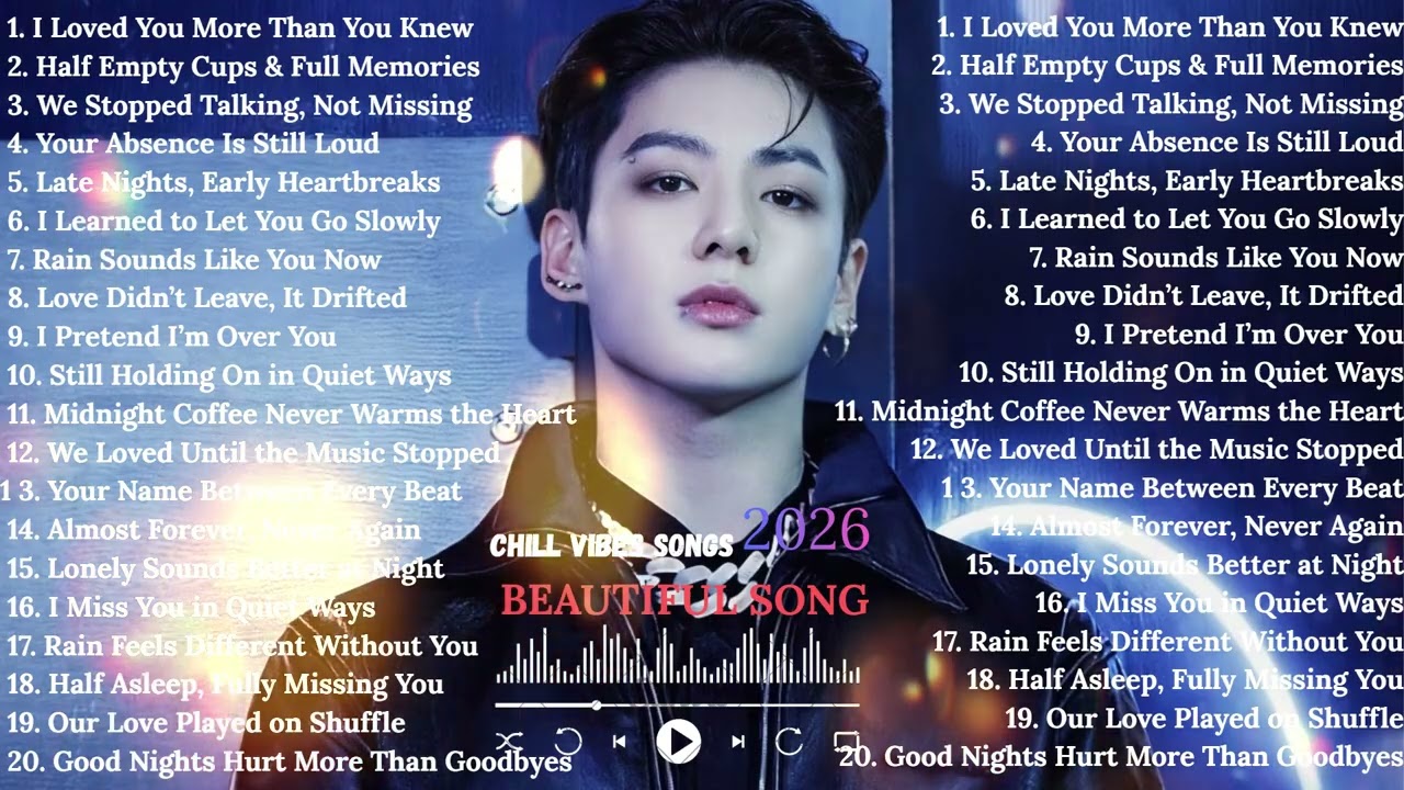Jungkook Playlist | Chill Vibes 2026 💜 | New Love Songs That Hit Different