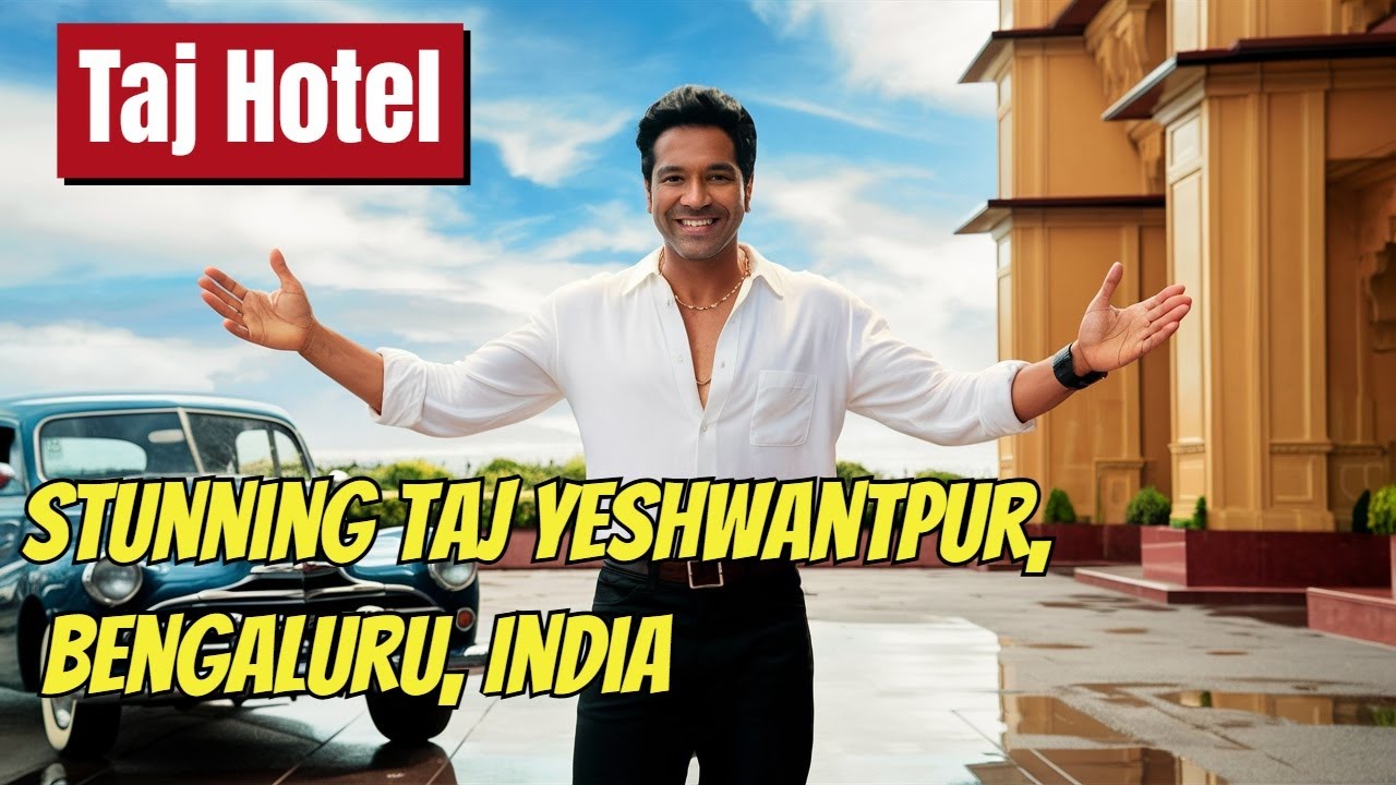 Unveiling Luxury: Inside the Taj Hotel Yeshwantpur, Bengaluru, India!