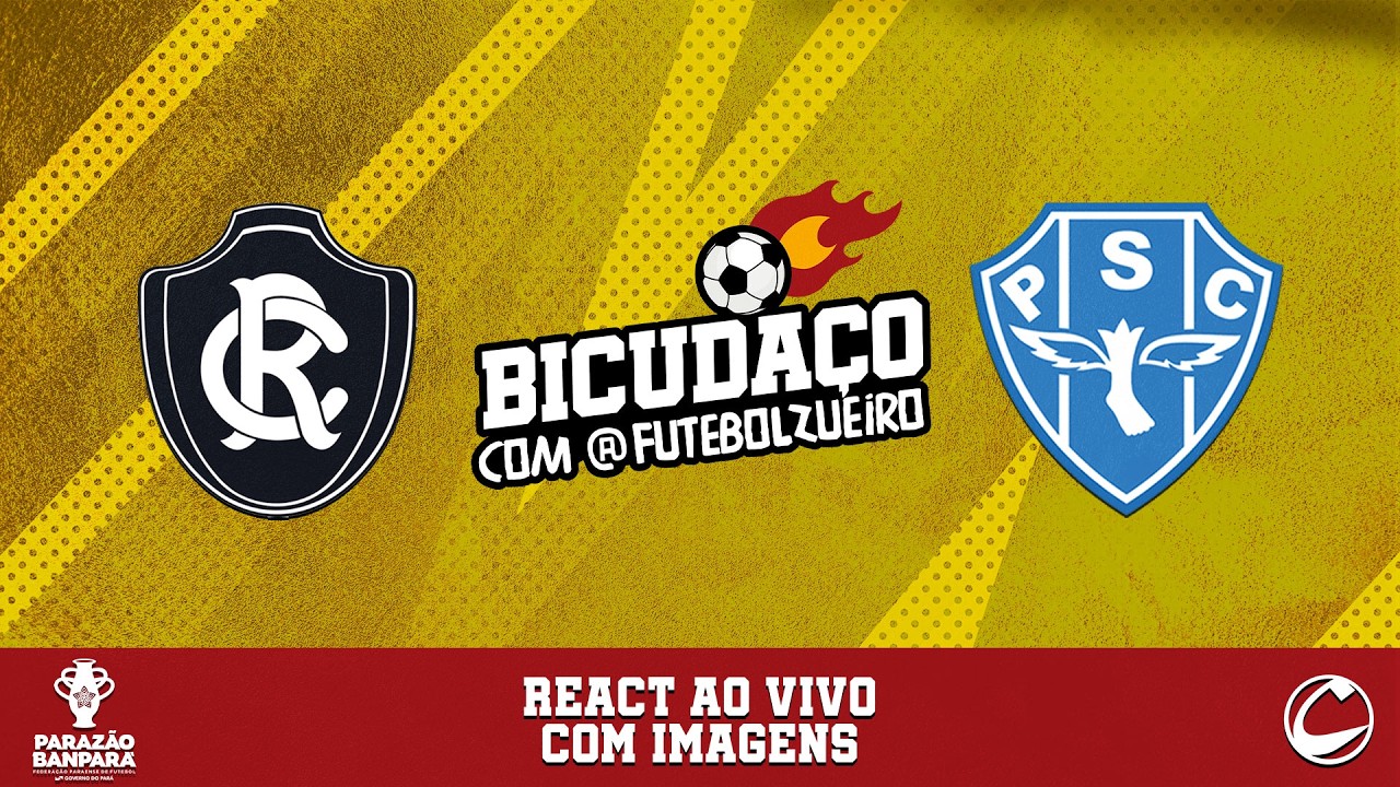 BICUDAÇO COM FUTEBOL ZUEIRO AO VIVO | Remo X Paysandu - Parazão 2026